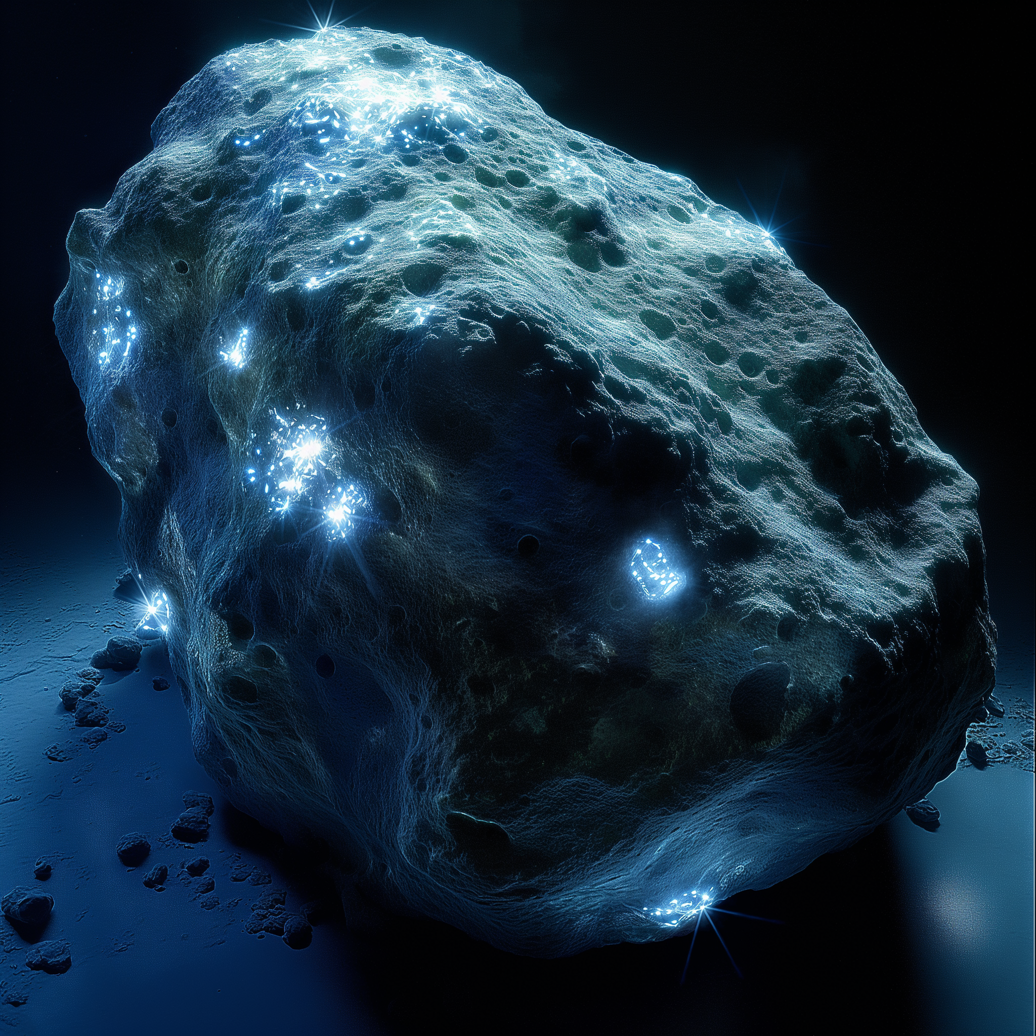 Large Uncommon Asteroid